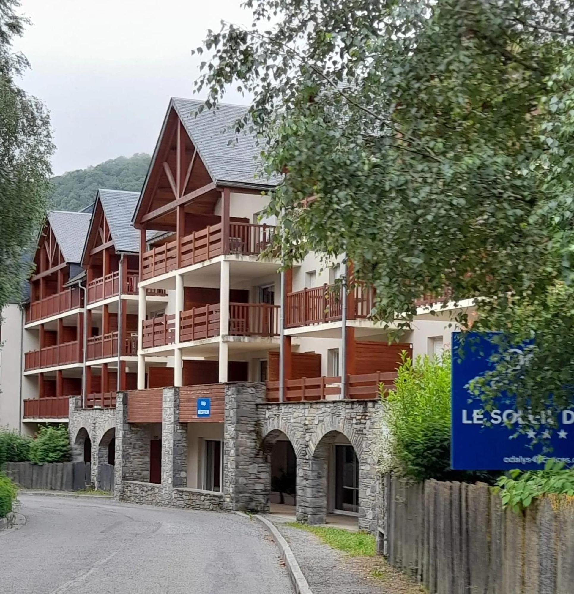 Appartement Avec Vue Sur La Montagne A Saint Lary Soulan 28 M² Piscine Экстерьер фото