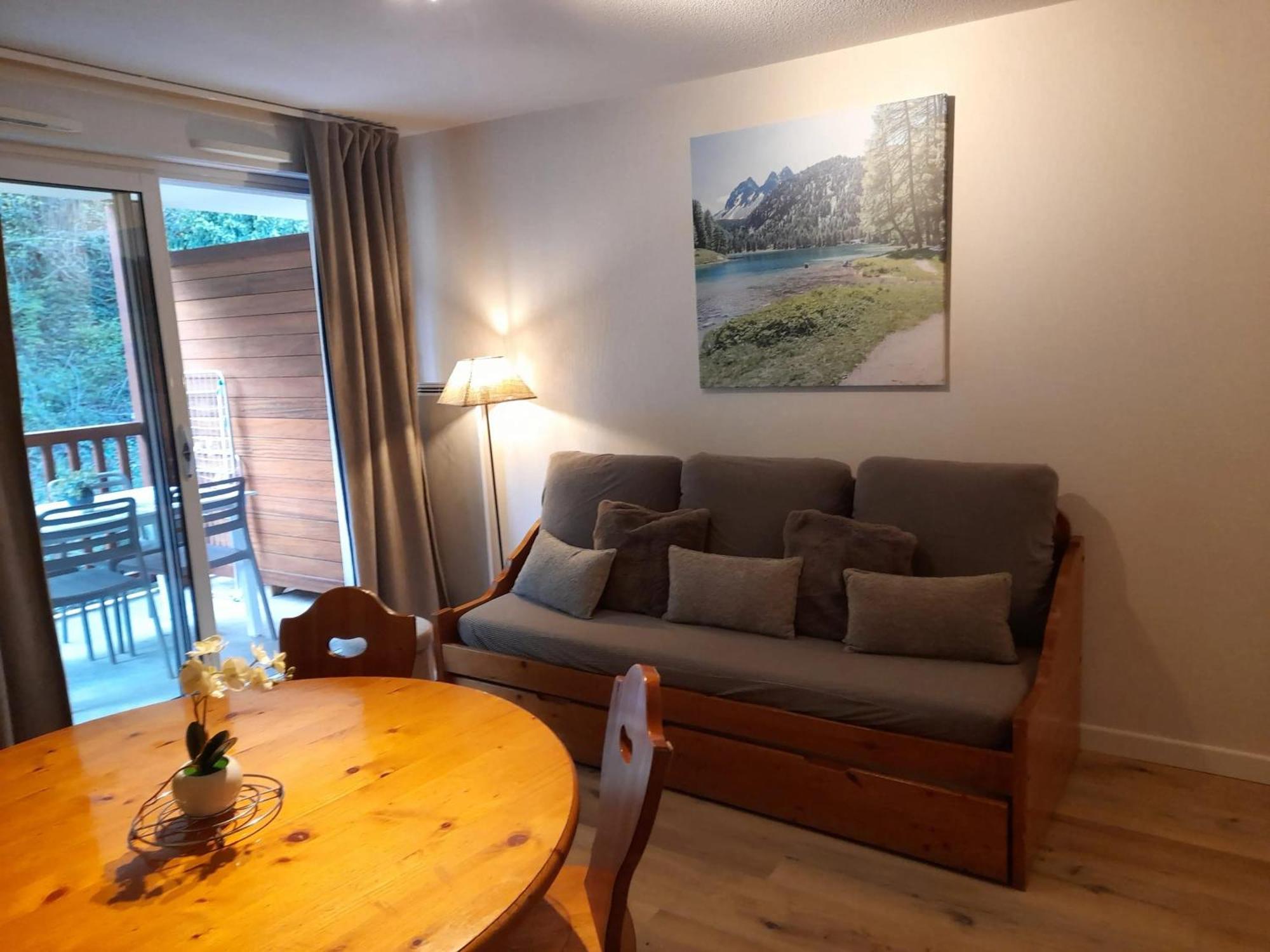 Appartement Avec Vue Sur La Montagne A Saint Lary Soulan 28 M² Piscine Экстерьер фото