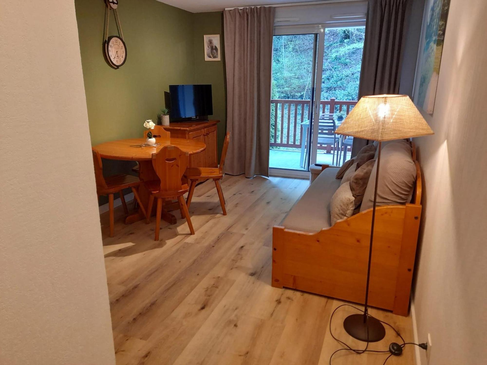 Appartement Avec Vue Sur La Montagne A Saint Lary Soulan 28 M² Piscine Экстерьер фото